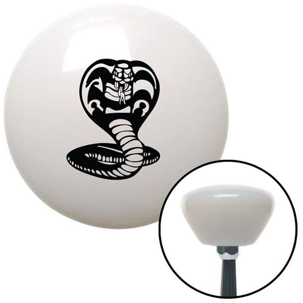 American Shifter 233679 Clear Flame Metal Flake Shift Knob with M16 x 1.5 Insert Black Cobra 